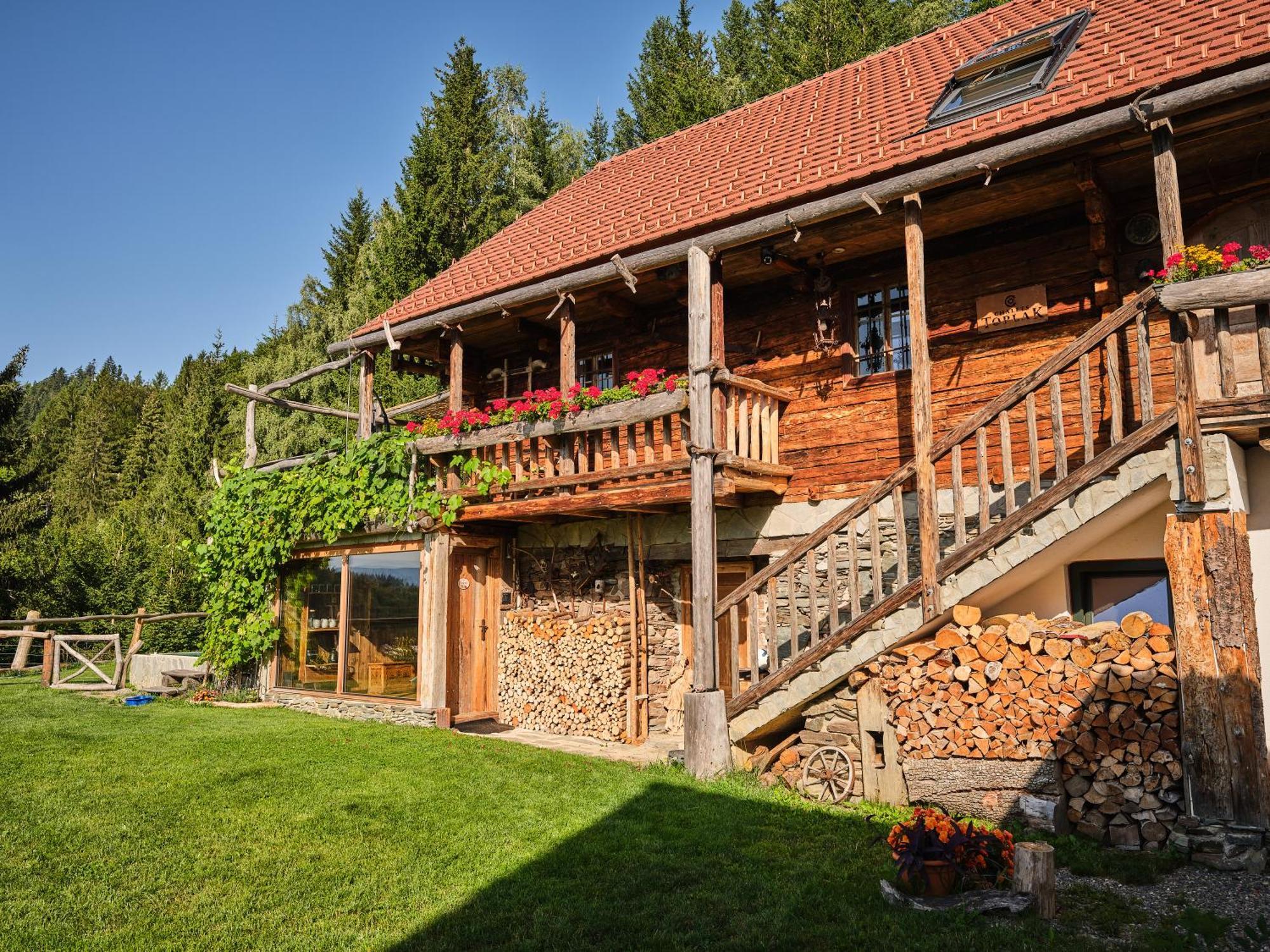 Chalets Toplak Sveti Duh na Ostrem Vrhu Eksteriør bilde